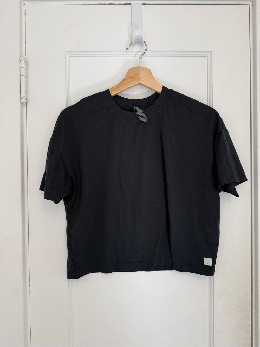 Vuori Black Short Sleeve Crew Energy Tee